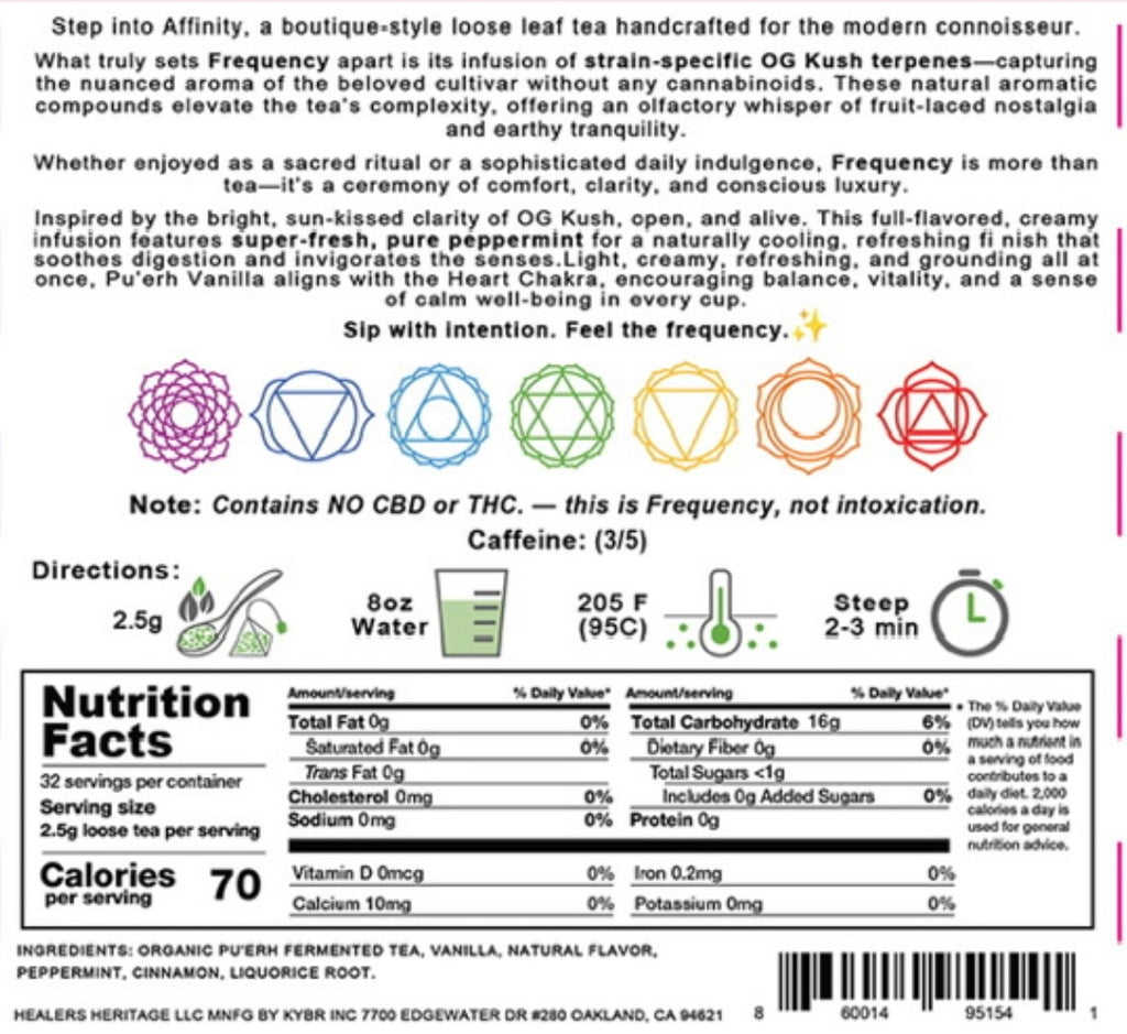OG Kush- Luxury Loose Leaf Tea