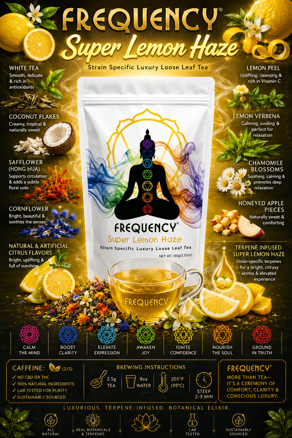 Super Lemon Haze - Luxury Loose Leaf Tea